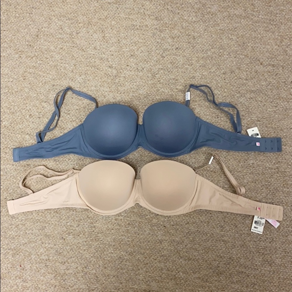 NWT pink multiway push-up bra, 36C